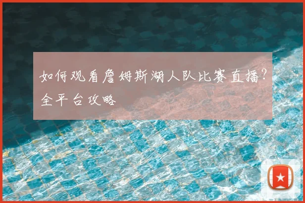 如何观看詹姆斯湖人队比赛直播？全平台攻略